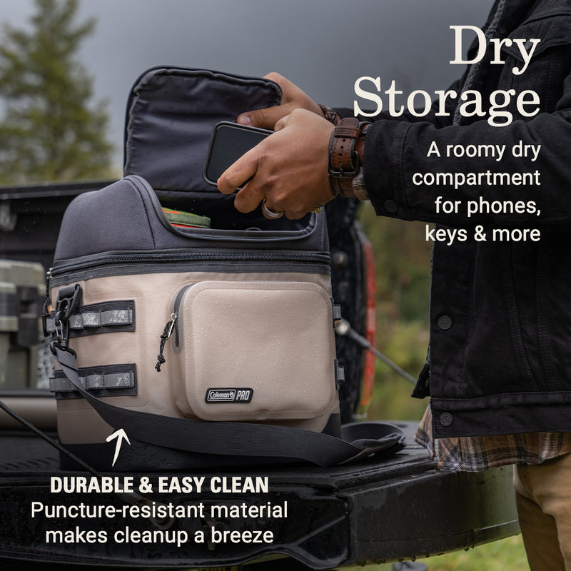 Pro Soft 24 Can Cooler | White Grey