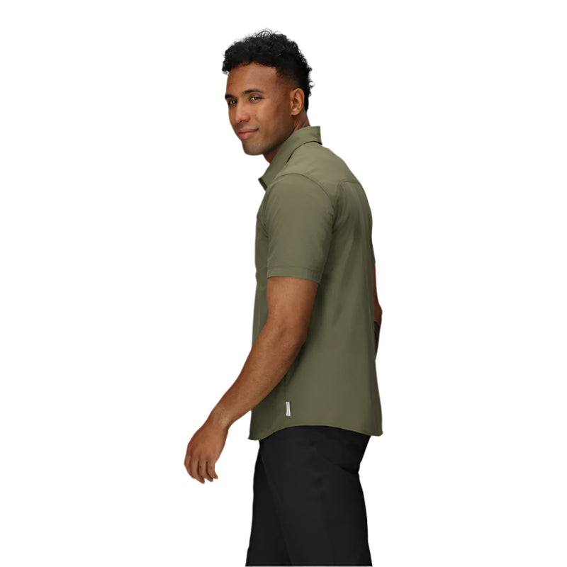 Men's Astroman Short Sleeve Button Sun Shirt | Cenote