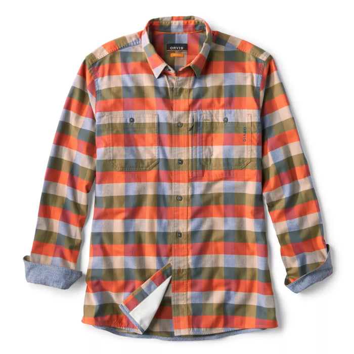 Orvis Men's Flat Creek Tech Flannel Shirt