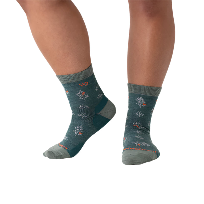 Women’s Foliage Lightweight Micro Crew Socks