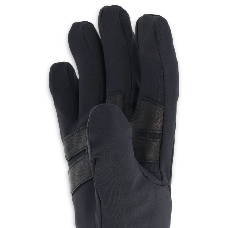 Women's Sureshot Shoftshell Gloves | Black