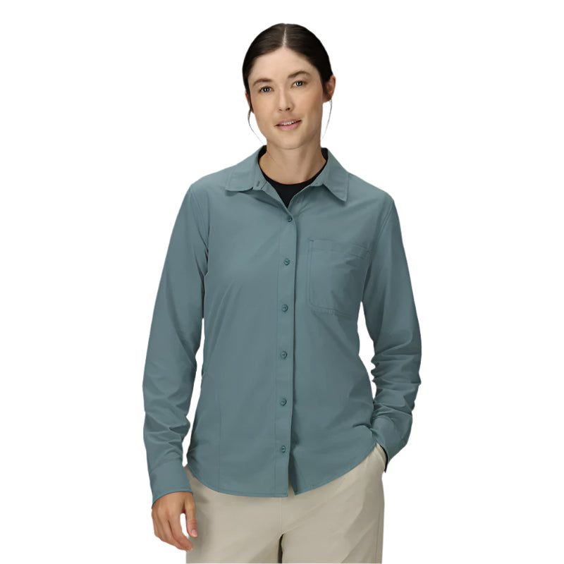 Women's Astroman Long Sleeve Sun Shirt | Neptune