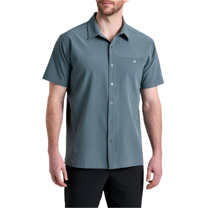 Men's Short Sleeve Renegade Shirt | Charcoal Blue