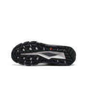 keen Targhee apex in a grey and dark grey color with white ascents on a black sole. 