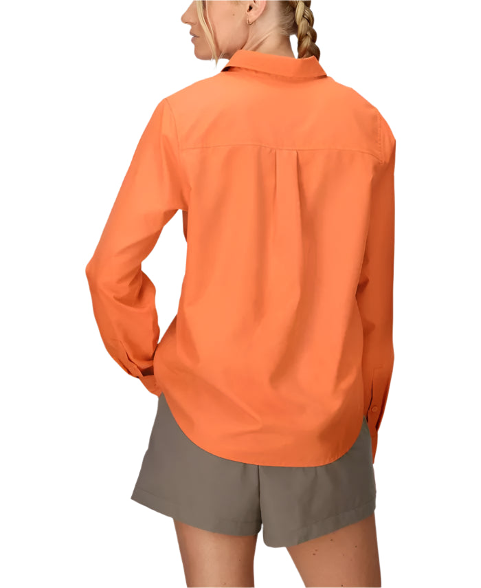 Women's Long Sleeve Air Exchange Solar Shield Shirt | Pomelo