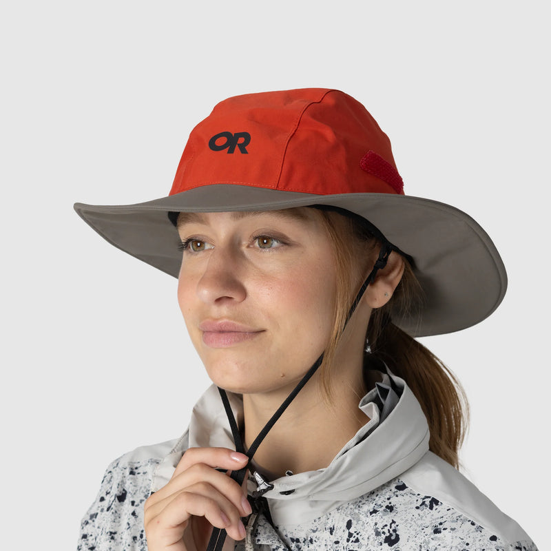 Seattle Rain Hat | Cardinal/Gravel