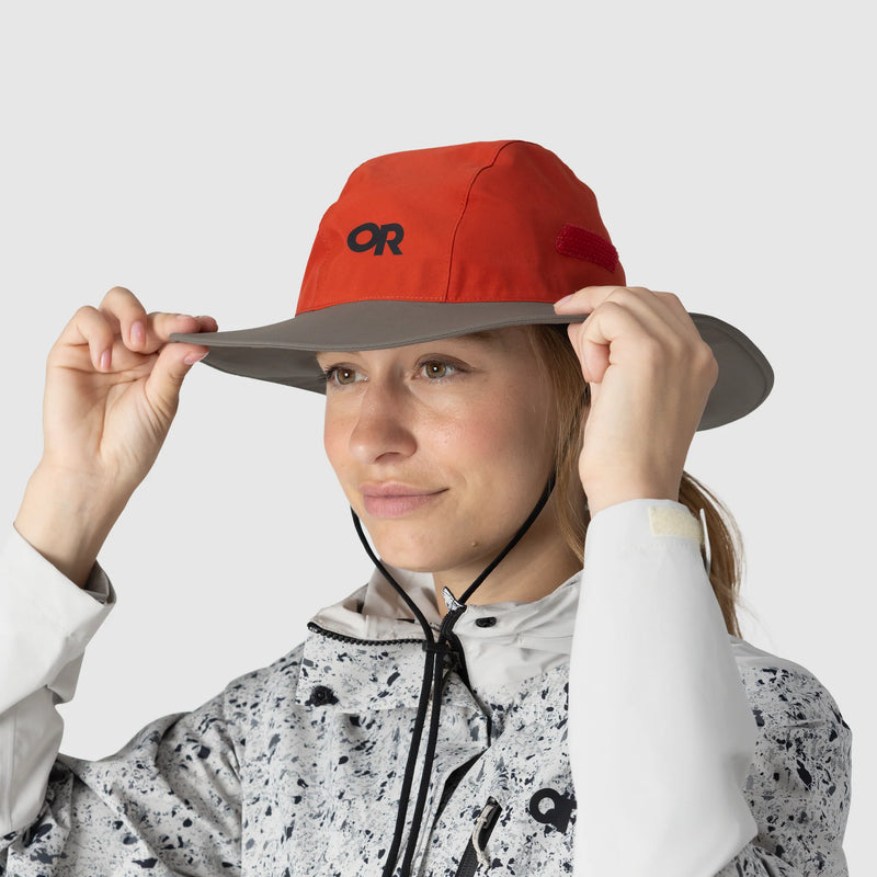 Seattle Rain Hat | Cardinal/Gravel
