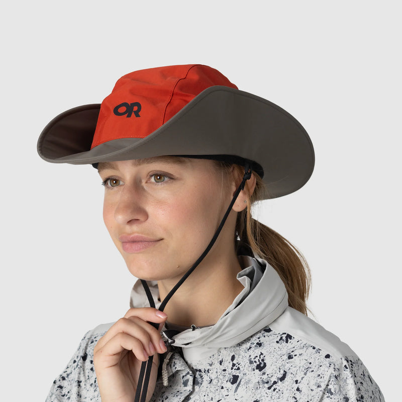 Seattle Rain Hat | Cardinal/Gravel