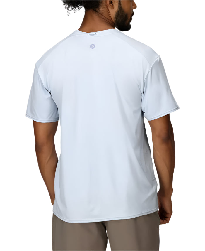 Men's Short Sleeve Air Exchange Solar Shield Crew | Vapor