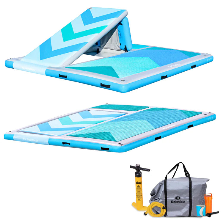 10' x 8' x 6" Inflatable Convertible Slide Dock