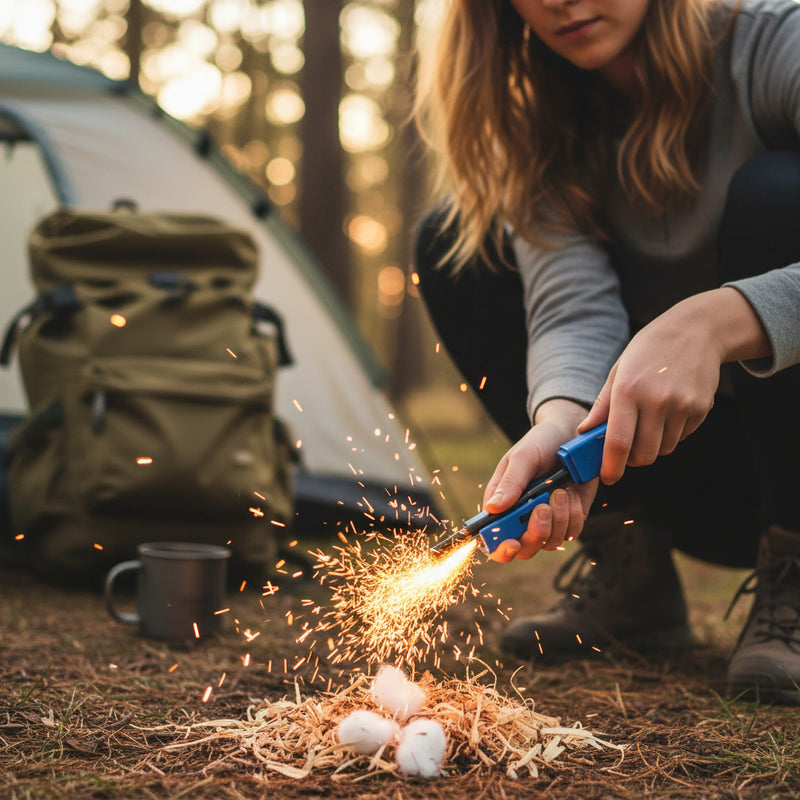 Flint & Steel Striker Sparkler | Blue