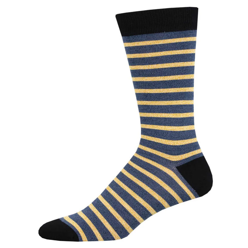 Socksmith Men's Sailor Stripe Bamboo Socks