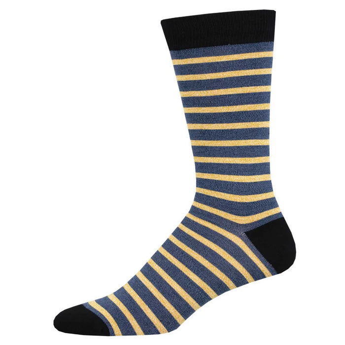 Socksmith Mens Sailor Stripe Bamboo Socks