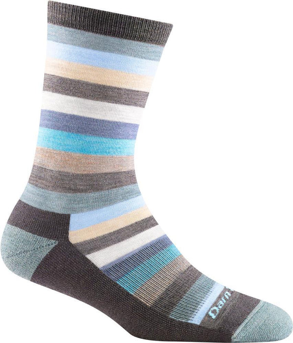 Darn Tough Womens Mystic Stripe Crew Light Cushion Socks