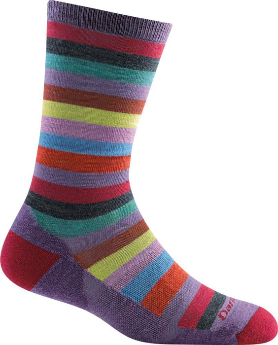 Darn Tough Womens Mystic Stripe Crew Light Cushion Socks