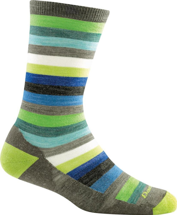 Darn Tough Womens Mystic Stripe Crew Light Cushion Socks