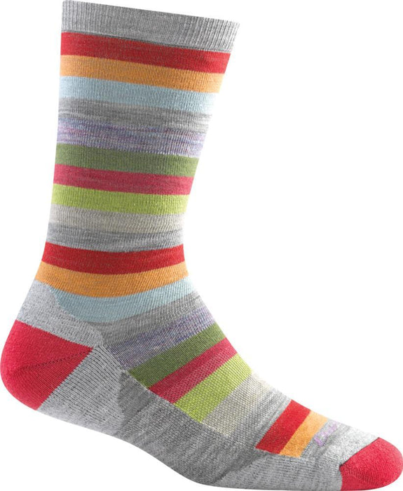 Darn Tough Womens Mystic Stripe Crew Light Cushion Socks