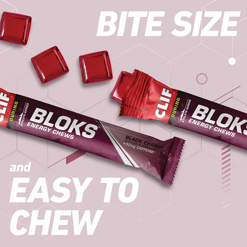 Clif Bloks Energy Chews | Black cherry