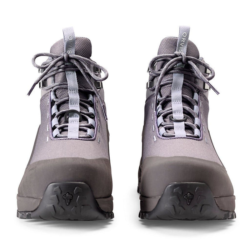 Steel grey Orvis wading boots