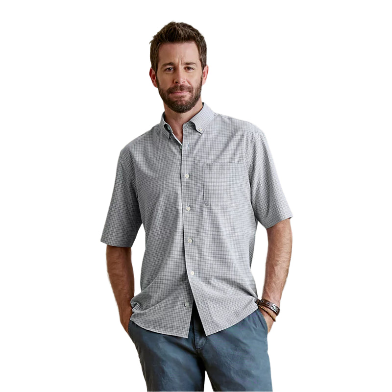 Men's Ultralight Short Sleeve Shirt | Carbon White