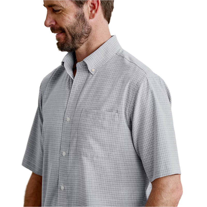 Men's Ultralight Short Sleeve Shirt | Carbon White