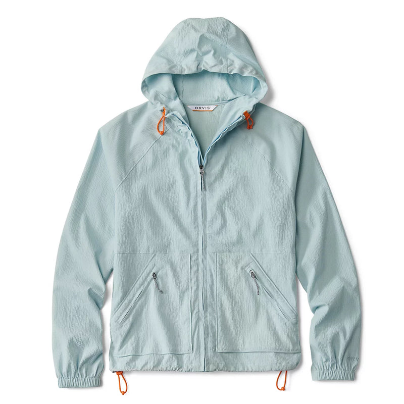 Women's Open Air Caster Full-Zip Hoodie | Blue Mist