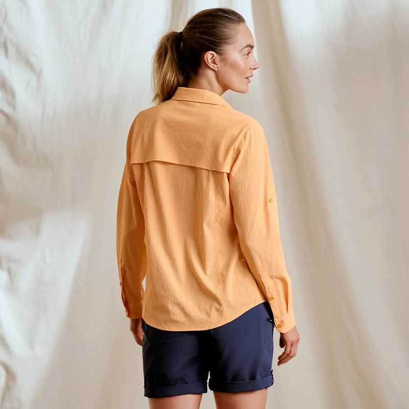 Women's Open Air Caster Long Sleeve Shirt | Blue Mist