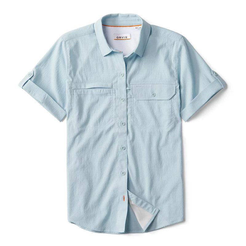Women's Open Air Caster Short Sleeve Shirt | Blue Mist