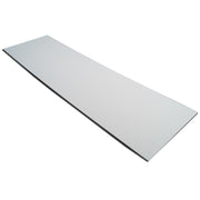 A rectangular white repair patch, shown at an angle on a plain white background.