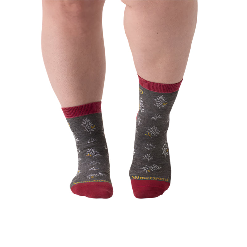 Women’s Foliage Lightweight Micro Crew Socks