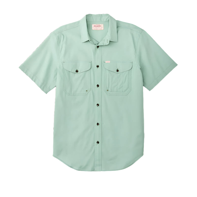 Men's Short Sleeve Twin Lakes Sport Shirt | Granite Green