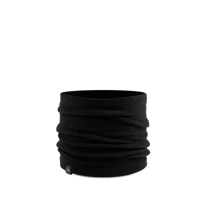 Black Polar Fleece Neck Warmer | Black