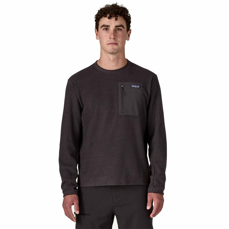 Men's R1® Air Fleece Crewneck | Black