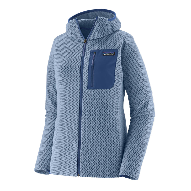 Women's R1® Air Fleece Full-Zip Hoody | Barnacle Blue