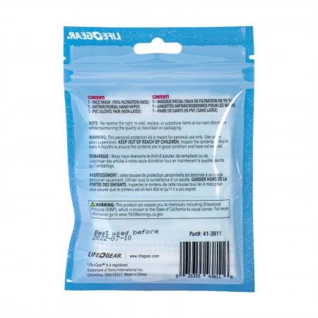 Personal Protection/Sanitizing Kit