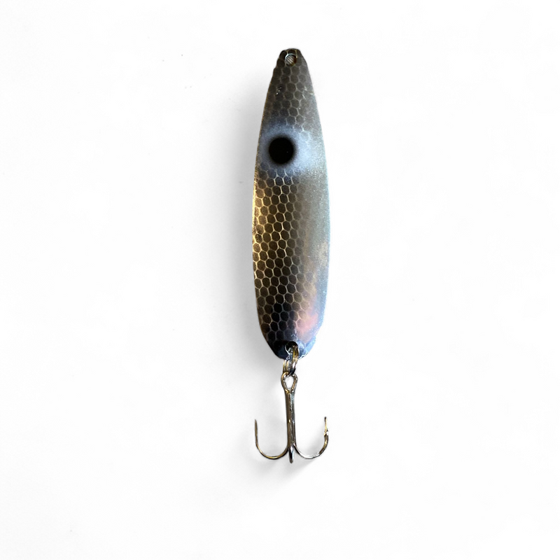 Stingray 4.25" | Silver Smooth Glow Alewife