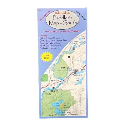 Adirondack Paddlers Map | South