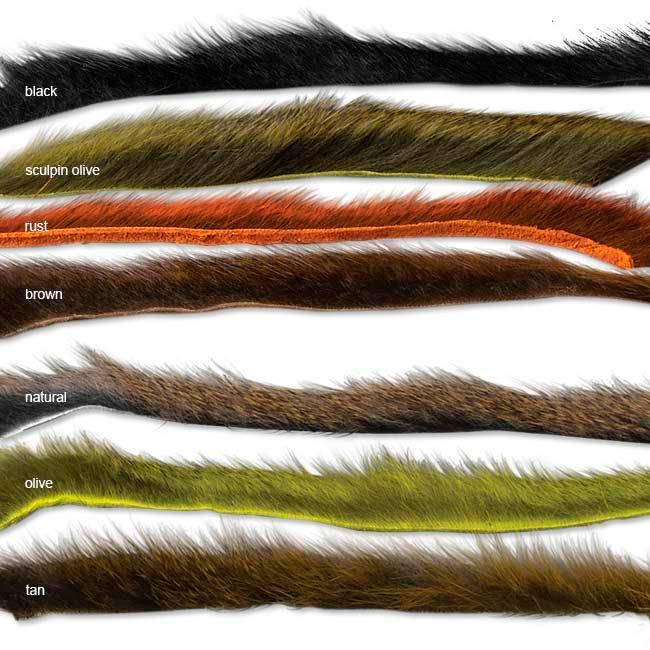 Orvis Pine Squirrel Skin Zonkered Fly Tying Material