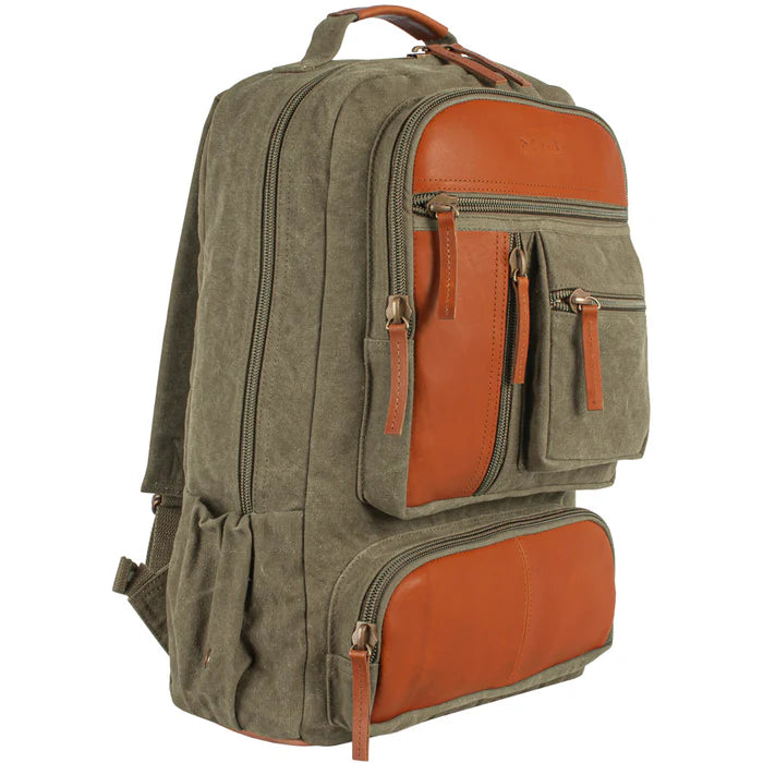Retro Cantabrian Excursion Rucksack | Olive Drab