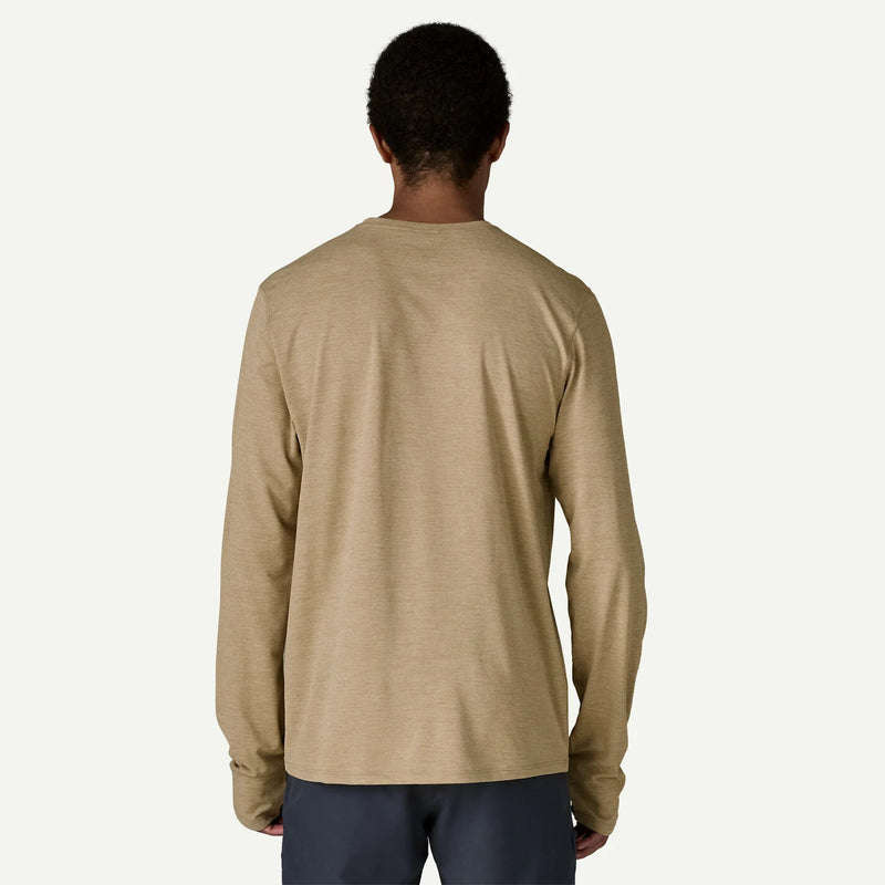 Men's Long-Sleeved Capilene® Cool Sun Shirt | Seabird Grey - Light Seabird Grey X-Dye