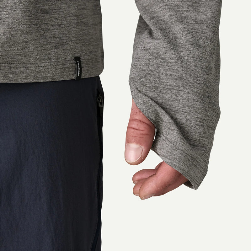 Men's Cap Cool Sun Hoody | Forge Grey Noble Grey X-Dye — Kenco