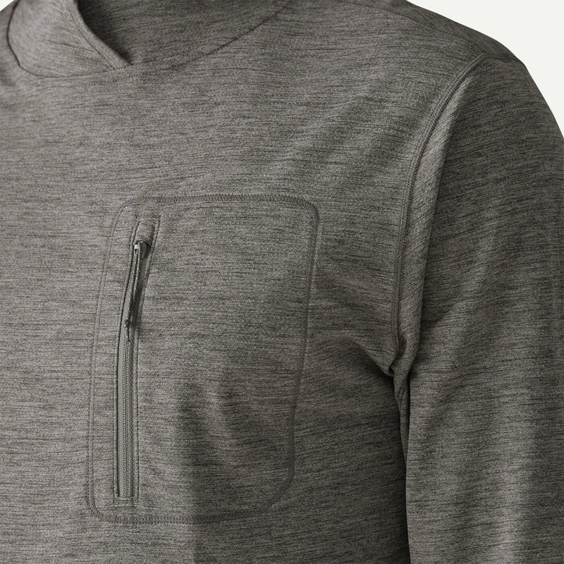 Men's Cap Cool Sun Hoody | Forge Grey Noble Grey X-Dye