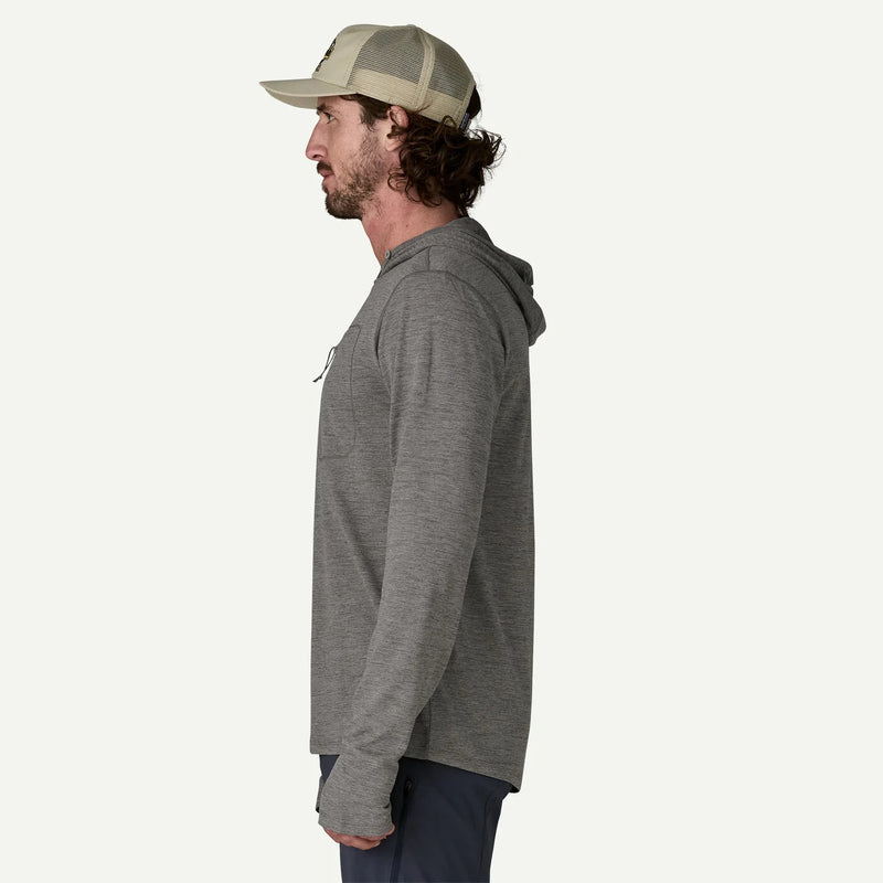 Men's Cap Cool Sun Hoody | Forge Grey Noble Grey X-Dye