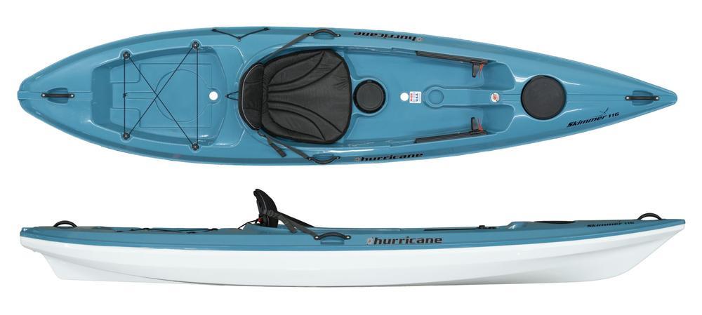 Hurricane Kayaks Skimmer 116 Kayak with 1st Class Seat