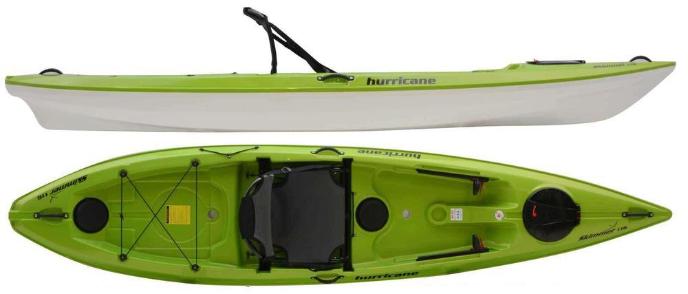 Hurricane Kayaks Skimmer 116 Kayak with 1st Class Seat