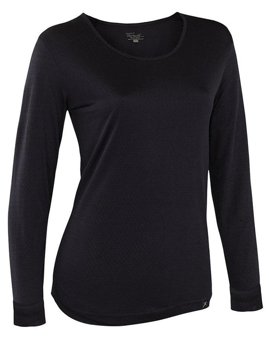 Terramar Womens Thermasilk Pontelle Scoop Neck Shirt