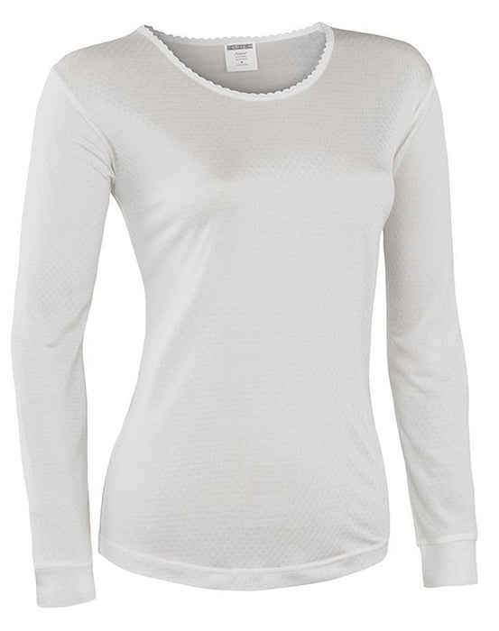 Terramar Womens Thermasilk Pontelle Scoop Neck Shirt