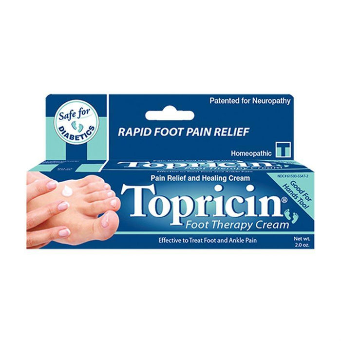 Topricin Foot Therapy Cream 2oz Tube