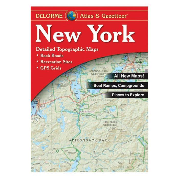 DeLorme New York Atlas and Gazetteer