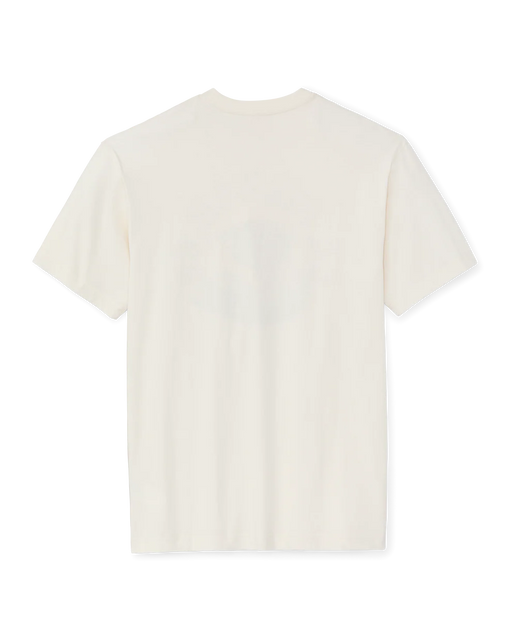 White t-shirt on a white background